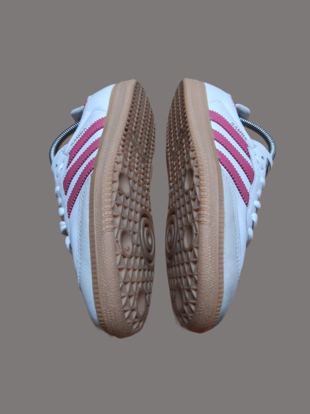 Adidas Women's Size 8 Samba OG Originals White Rose Sneakers JI2013 (#2694) - Picture 14 of 15